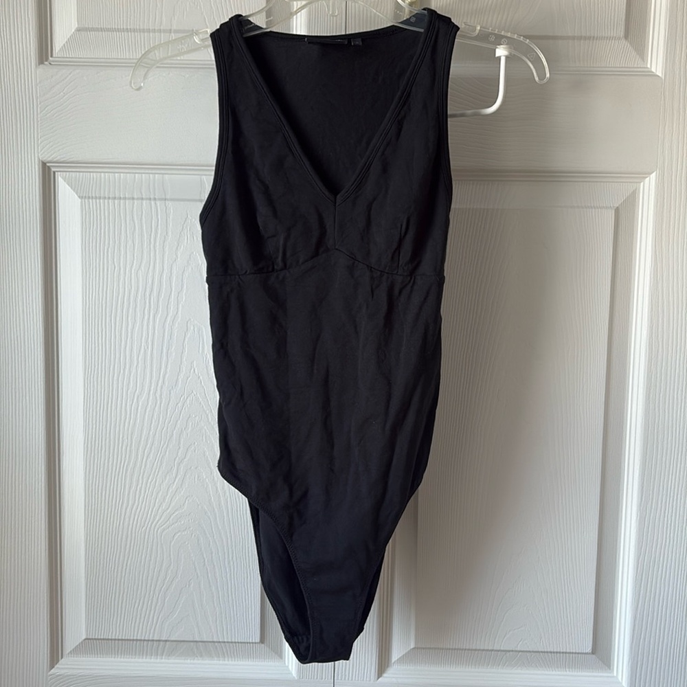 Richer Poorer Black Bodysuit/Size S